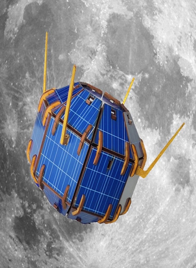 SquareDrop Aryabhata India's First Satellite Space Model - Ready Static Model - Astronomy - Sky Science - Antariksh - Image 4